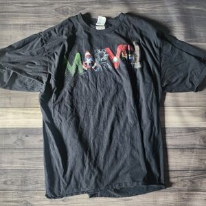 Marvel XL Black Tee Shirt